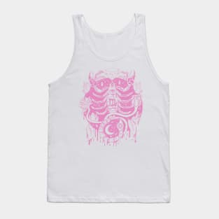 Light Pink Mystic Scorpio Zodiac Tank Top